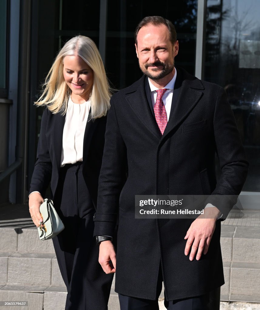 Norwegian Royals Meet Organisations Working To End Violence Against Women