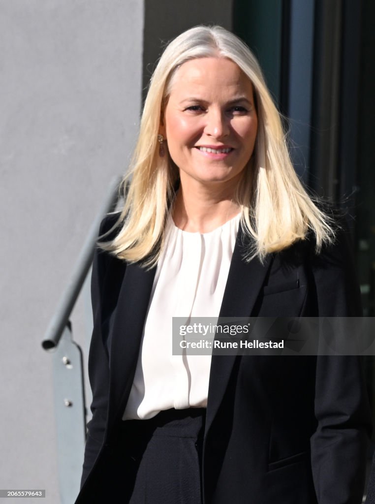 Norwegian Royals Meet Organisations Working To End Violence Against Women