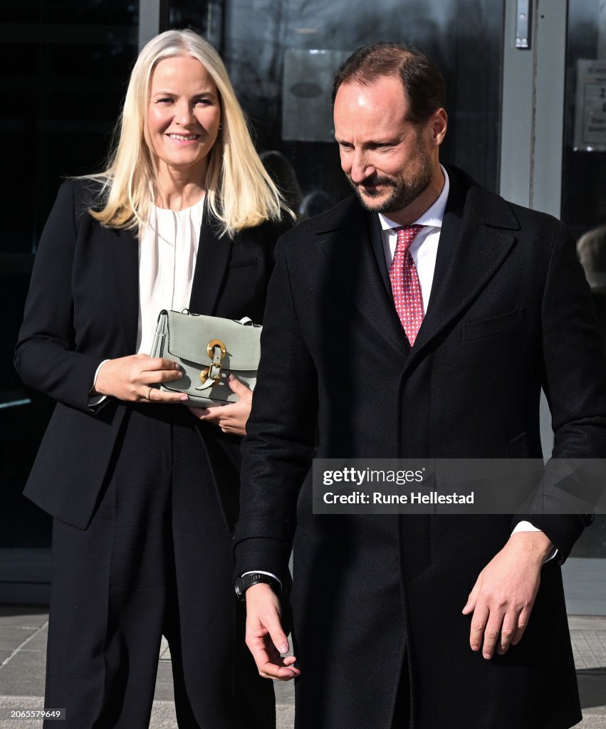 Norwegian Royals Meet Organisations Working To End Violence Against Women