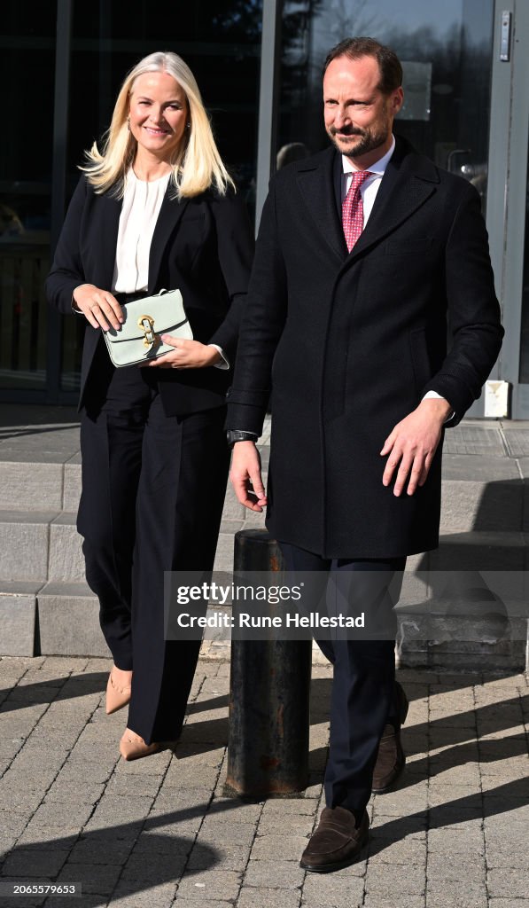 Norwegian Royals Meet Organisations Working To End Violence Against Women