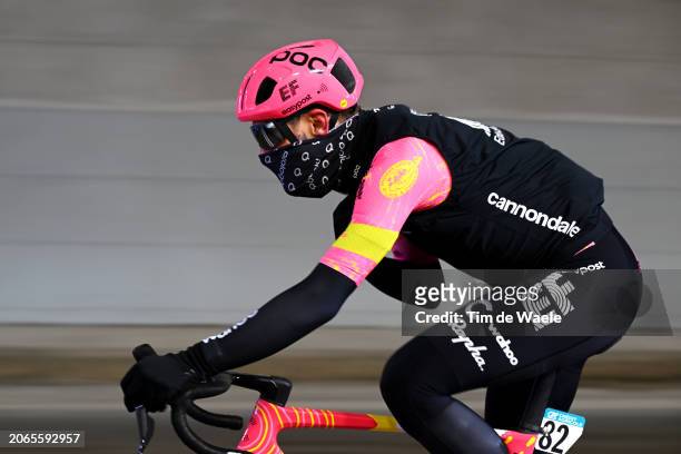 Alberto Bettiol of Italy and Team EF Education-Easypost competes during the the 59th Tirreno-Adriatico 2024, Stage 4 a 207km stage from Arrone to...