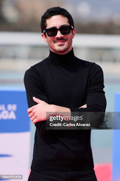 Chino Darín attends the 'Descansar en Paz' photocall during the Malaga Film Festival 2024 at the Muelle 1 on March 07, 2024 in Malaga, Spain.