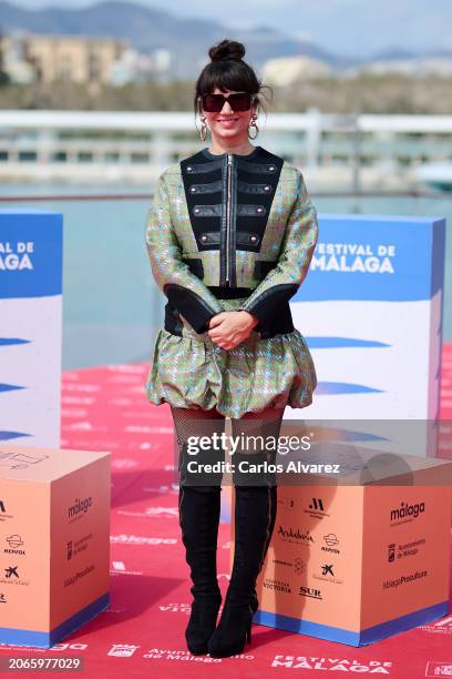 Griselda Siciliani attends the 'Descansar en Paz' photocall during the Malaga Film Festival 2024 at the Muelle 1 on March 07, 2024 in Malaga, Spain.