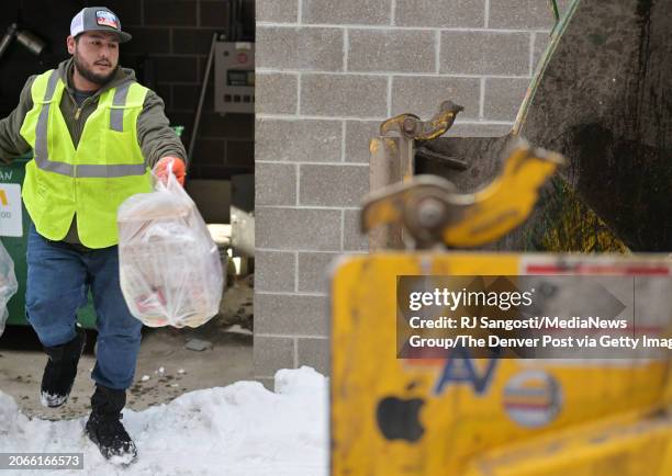 Every workday Francisco Teran commutes from his residence in New Castle, Colorado, to Aspen, Colorado, where he works on trash truck in the ski town,...