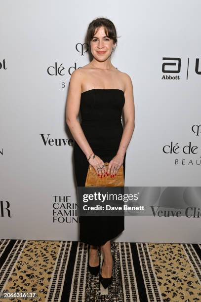 Marie-Claire Chappet attends the Harper's Bazaar International Women's Day celebration, in partnership with Lingo by Abbott, Veuve Clicquot, Clé de...