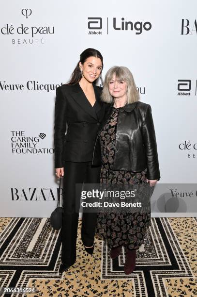 Marisa Abela attends the Harper's Bazaar International Women's Day celebration, in partnership with Lingo by Abbott, Veuve Clicquot, Clé de Peau...