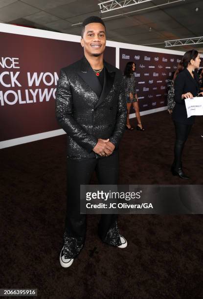 Cory Hardrict attends the ESSENCE Black Women in Hollywood Awards at Academy Museum of Motion Pictures on March 07, 2024 in Los Angeles, California.