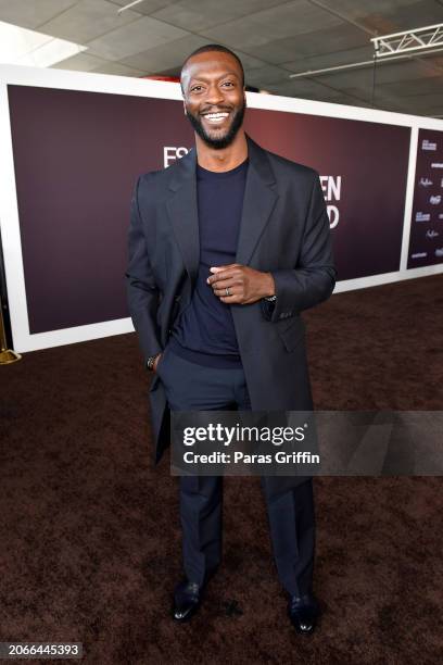 Aldis Hodge attends the 2024 ESSENCE Black Women In Hollywood Awards Ceremony at Academy Museum of Motion Pictures on March 07, 2024 in Los Angeles,...