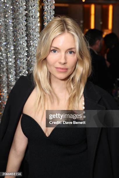 Sienna Miller attends the launch of the Pamela Anne Furze Foundation , supporting clinical research into hormonal cancers, at the Metropolitan Casino...