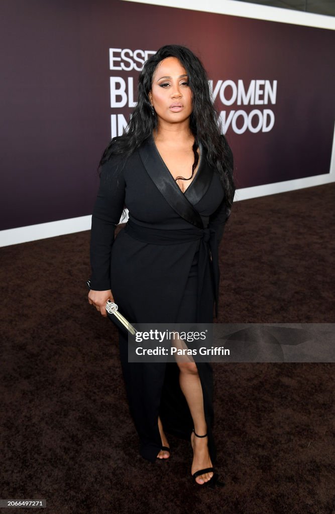 Angela Beyince attends the 2024 ESSENCE Black Women In Hollywood