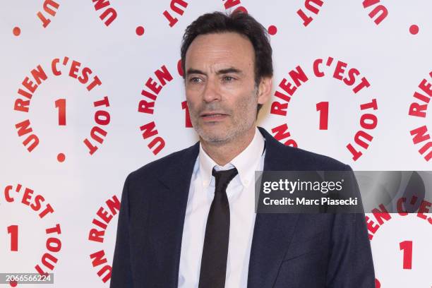 Anthony Delon attends the "Un Rien C'est Tout" Gala at Musee de l'armee on March 07, 2024 in Paris, France.