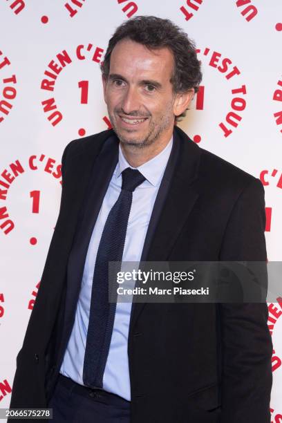 Alexandre Bompard attends the "Un Rien C'est Tout" Gala at Musee de l'armee on March 07, 2024 in Paris, France.