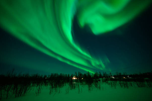 SWE: Northern Lights In Kiruna