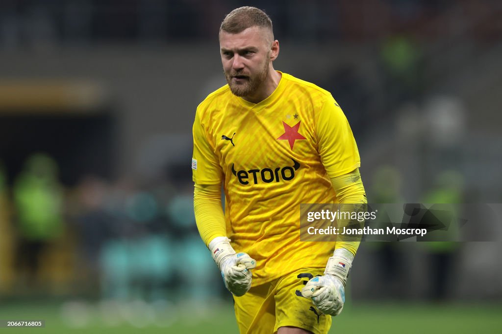 AC Milan v Slavia Praha: Round of 16 First Leg - UEFA Europa League 2023/24