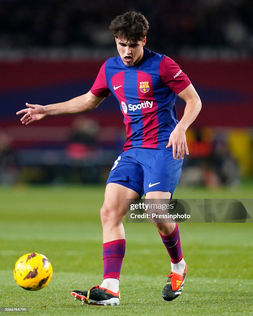 Pau Cubarsi Of FC Barcelona During The La Liga EA Sports Match... News
