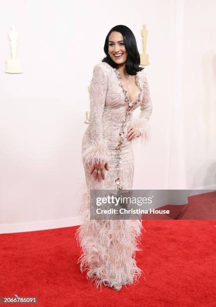 Hollywood, CA Nikki Bella arriving on the red carpet at the 96th Annual Academy Awards in Dolby Theatre at Hollywood & Highland Center in Hollywood,...