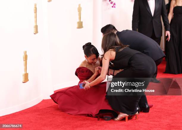 Hollywood, CA Liza Koshy arriving on the red carpet at the 96th Annual Academy Awards in Dolby Theatre at Hollywood & Highland Center in Hollywood,...