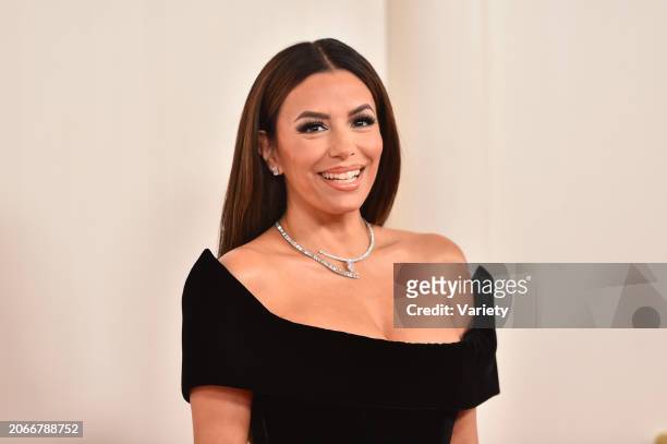 Eva Longoria at the 96th Annual Oscars held at Ovation Hollywood on March 10, 2024 in Los Angeles, California.