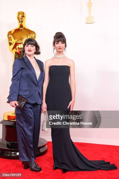 Hollywood, CA Tal Kantor and Efrat Berger arriving on the red carpet at the 96th Annual Academy Awards in Dolby Theatre at Hollywood & Highland...