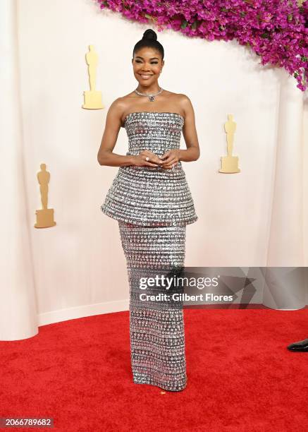 Gabrielle Union at the 96th Annual Oscars held at at the Ovation Hollywood on March 10, 2024 in Los Angeles, California.