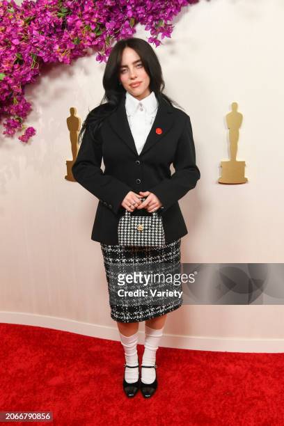 Billie Eilish at the 96th Annual Oscars held at Ovation Hollywood on March 10, 2024 in Los Angeles, California.