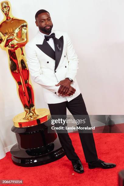 Dwayne Wade at the 96th Annual Oscars held at Ovation Hollywood on March 10, 2024 in Los Angeles, California.