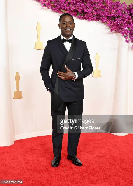 Sterling K. Brown at the 96th Annual Oscars held at at the Ovation Hollywood on March 10, 2024 in Los Angeles, California.