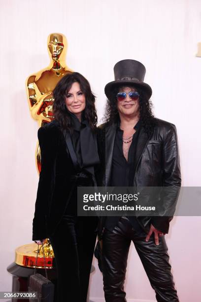 Hollywood, CA Meegan Hodges and Slash arriving on the red carpet at the 96th Annual Academy Awards in Dolby Theatre at Hollywood & Highland Center in...