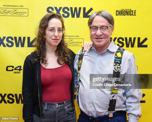 Amy Kurzweil and Ray Kurzweil at the Featured Session: The Singularity Is Nearer as part of SXSW 2024 Conference and Festivals held at the Hilton...