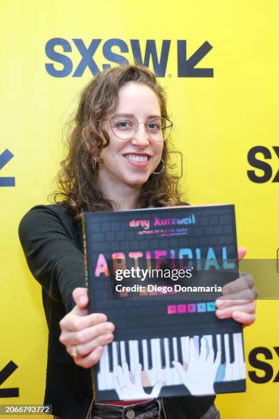 Amy Kurzweil at the Featured Session: The Singularity Is Nearer as part of SXSW 2024 Conference and Festivals held at the Hilton Austin Downtown on...