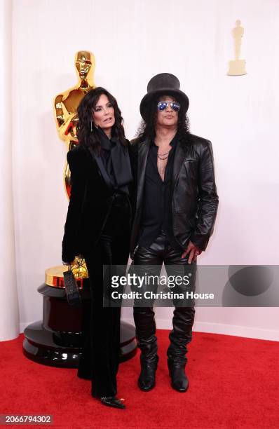 Hollywood, CA Meegan Hodges and Slash arriving on the red carpet at the 96th Annual Academy Awards in Dolby Theatre at Hollywood & Highland Center in...