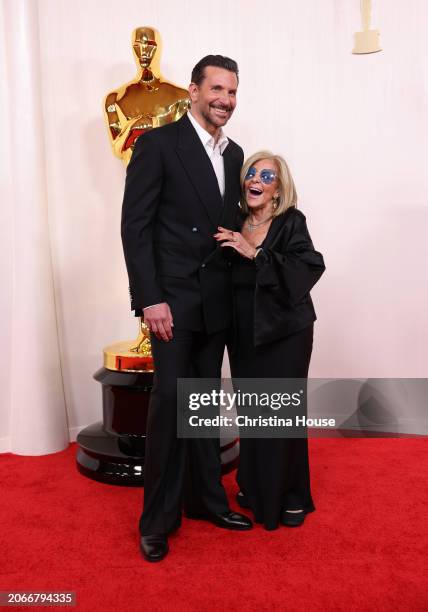 Hollywood, CA Bradley Cooper and Gloria Campano arriving on the red carpet at the 96th Annual Academy Awards in Dolby Theatre at Hollywood & Highland...