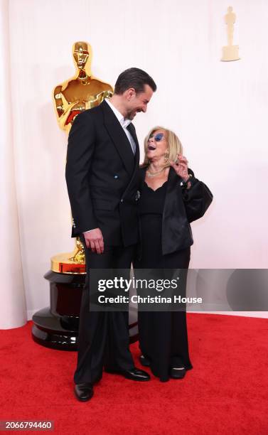 Hollywood, CA Bradley Cooper and Gloria Campano arriving on the red carpet at the 96th Annual Academy Awards in Dolby Theatre at Hollywood & Highland...