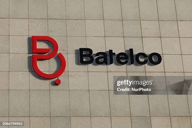Batelco logo is seen in Manama, Bahrain on March 4, 2024.