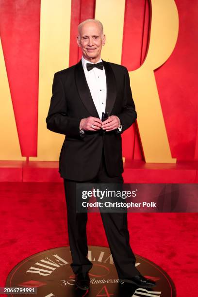 John Waters at the 2024 Vanity Fair Oscar Party held at the Wallis Annenberg Center for the Performing Arts on March 10, 2024 in Beverly Hills,...