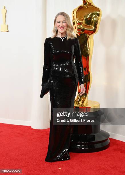 Catherine O'Hara at the 96th Annual Oscars held at at the Ovation Hollywood on March 10, 2024 in Los Angeles, California.