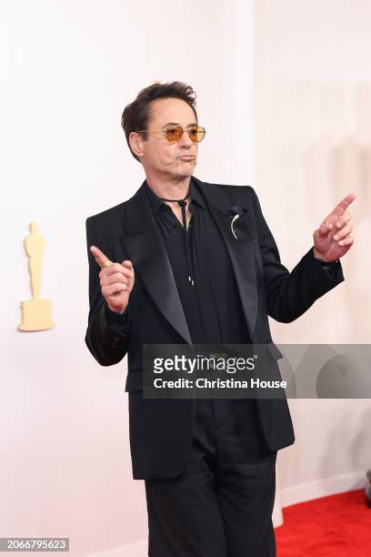 Hollywood, CA Robert Downey, Jr. Arriving on the red carpet at the 96th Annual Academy Awards in Dolby Theatre at Hollywood & Highland Center in...