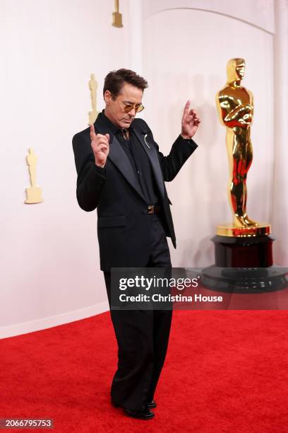 Hollywood, CA Robert Downey, Jr. Arriving on the red carpet at the 96th Annual Academy Awards in Dolby Theatre at Hollywood & Highland Center in...