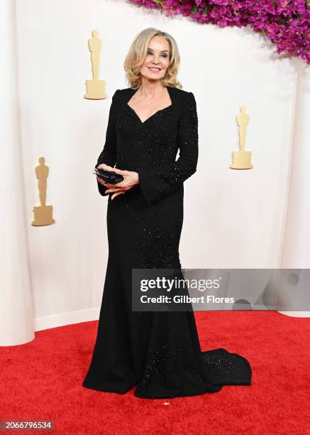 Jessica Lange at the 96th Annual Oscars held at at the Ovation Hollywood on March 10, 2024 in Los Angeles, California.