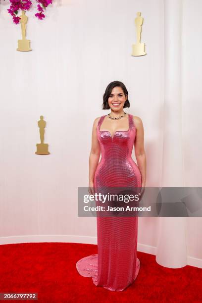 Hollywood, CA America Ferrera arriving on the red carpet at the 96th Annual Academy Awards in Dolby Theatre at Hollywood & Highland Center in...