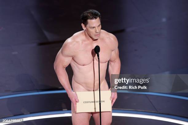 John Cena at the 96th Annual Oscars held at Dolby Theatre on March 10, 2024 in Los Angeles, California.