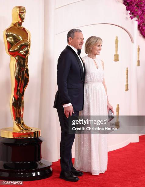 Hollywood, CA CEO of Disney Bob Iger and Willow Bay arriving on the red carpet at the 96th Annual Academy Awards in Dolby Theatre at Hollywood &...