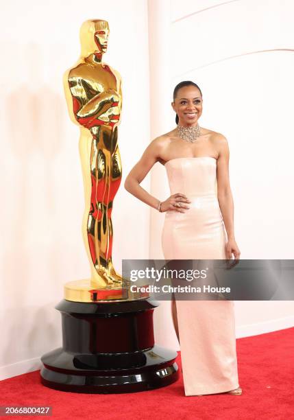 Hollywood, CA Nischelle Turner arriving on the red carpet at the 96th Annual Academy Awards in Dolby Theatre at Hollywood & Highland Center in...