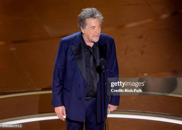 Al Pacino at the 96th Annual Oscars held at Dolby Theatre on March 10, 2024 in Los Angeles, California.