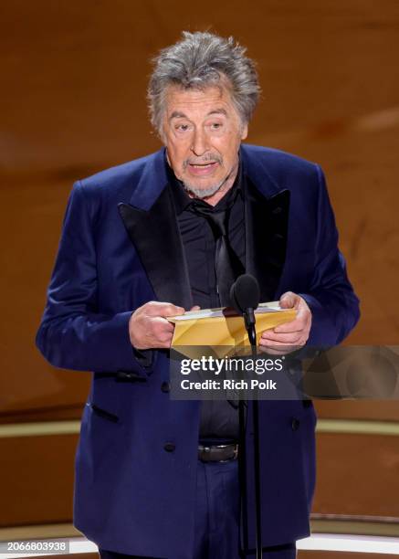 Al Pacino at the 96th Annual Oscars held at Dolby Theatre on March 10, 2024 in Los Angeles, California.