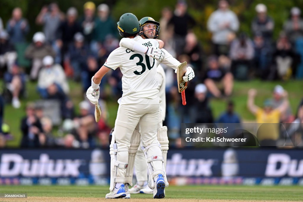 New Zealand v Australia - Men's 2nd Test: Day 4
