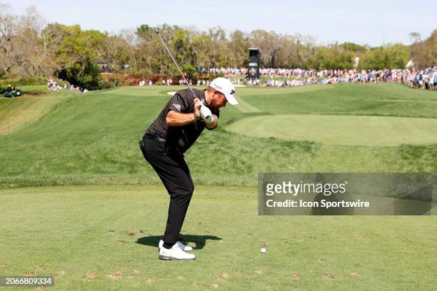 Golfer Shane Lowry hits his tee shot on the 2nd hole during the Arnold Palmer Invitational presented by MasterCard at the Arnold Palmer's Bay Hill...