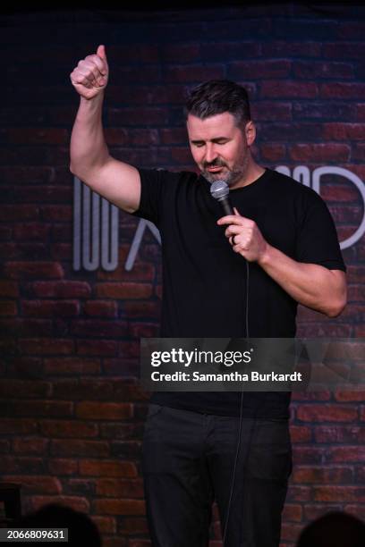 Pete Lee at the Permission to Tonight at the Improv,as part of SXSW 2024 Conference and Festivals held at the Esther's Follies Center on March 10,...