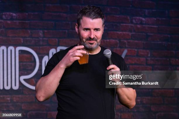 Pete Lee at the Permission to Tonight at the Improv,as part of SXSW 2024 Conference and Festivals held at the Esther's Follies Center on March 10,...