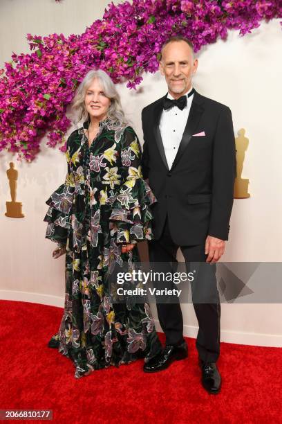 Maggie May Baird and Patrick O'Connell at the 96th Annual Oscars held at Ovation Hollywood on March 10, 2024 in Los Angeles, California.